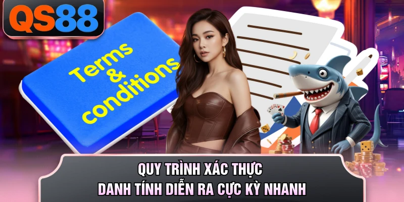 Quy trình xác thực danh tính diễn ra cực kỳ nhanh